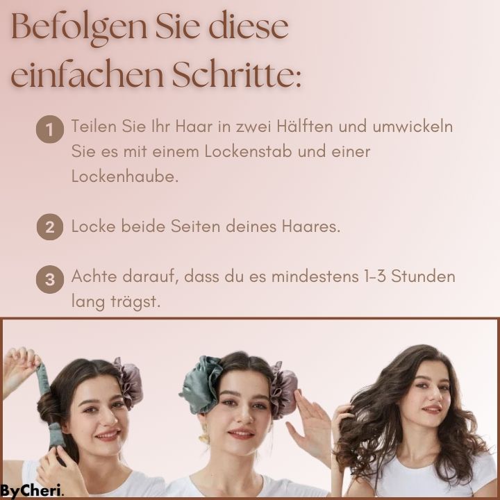 50% RABATT TEMPORÄR | GlamWave™ Satz | Erzielen Sie mühelos herrliche, hitzefreie Locken!