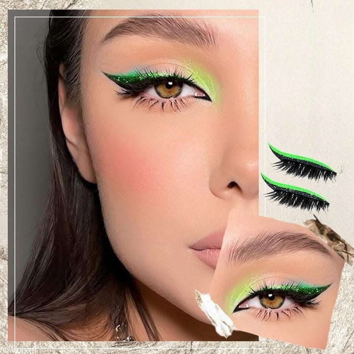 Wiederverwendbare Sticker für Wimpern und Eyeliner | 50% RABATT