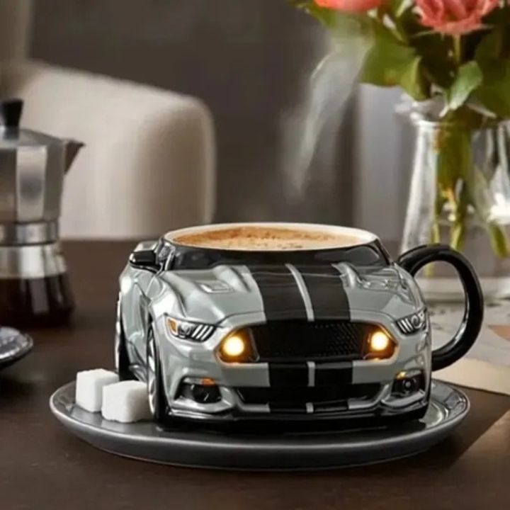 Sportwagen-Kaffeetasse – Kreative & hochwertige Keramiktasse