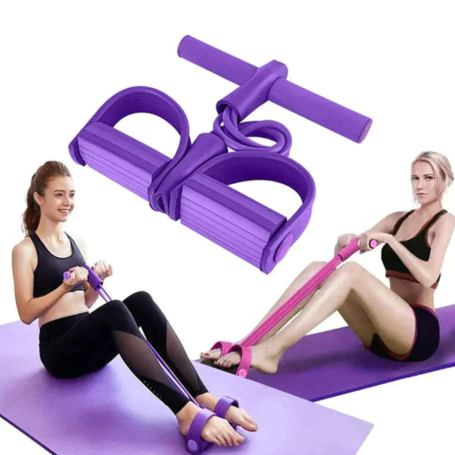 AllFit™ - Sit-ups, Zugseil, Fitness-Gummiband