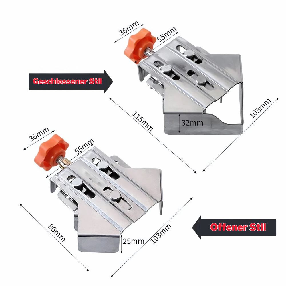 1+1 GRATIS | PreciseCut™ Edelstahl Schüssel Halterungen