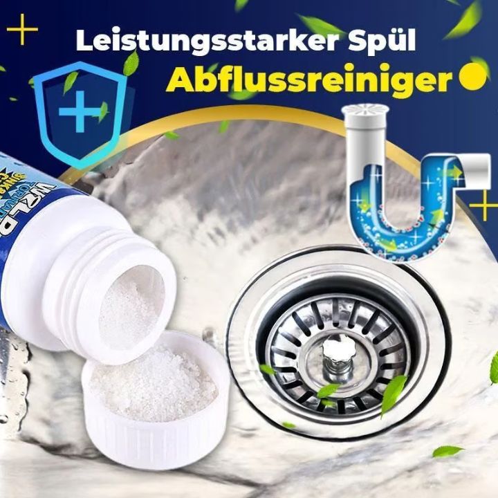 Leistungsstarker Abflussreiniger – Entfernt Fett, Haare & Verstopfungen