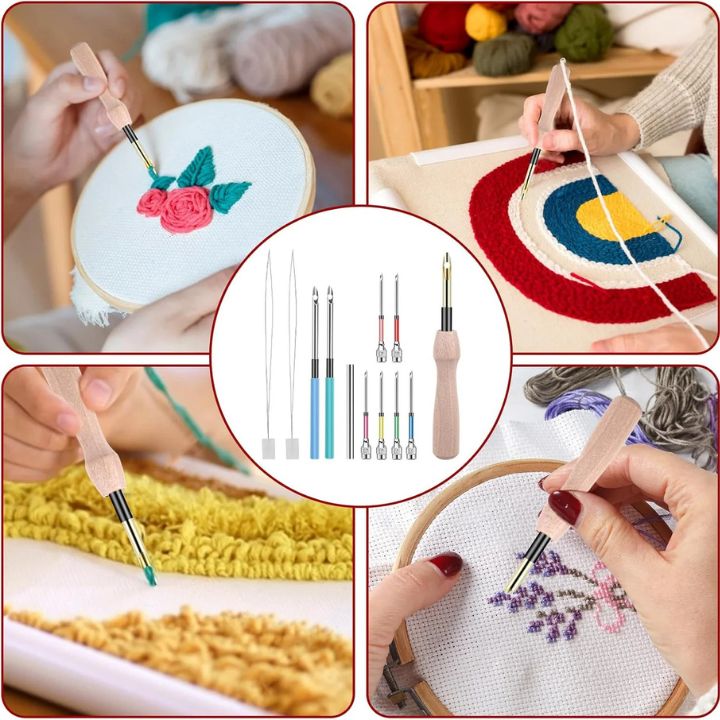 Premium Stick- & Stanznadel Set – Perfekte Stickereien leicht gemacht