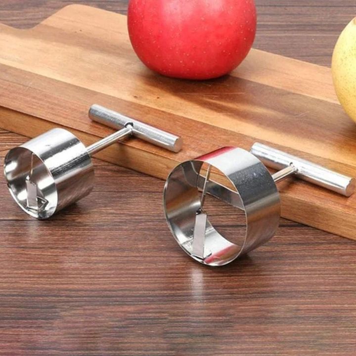 Müheloser Edelstahl-Obstentkerner | + 1 Kleine Gratis