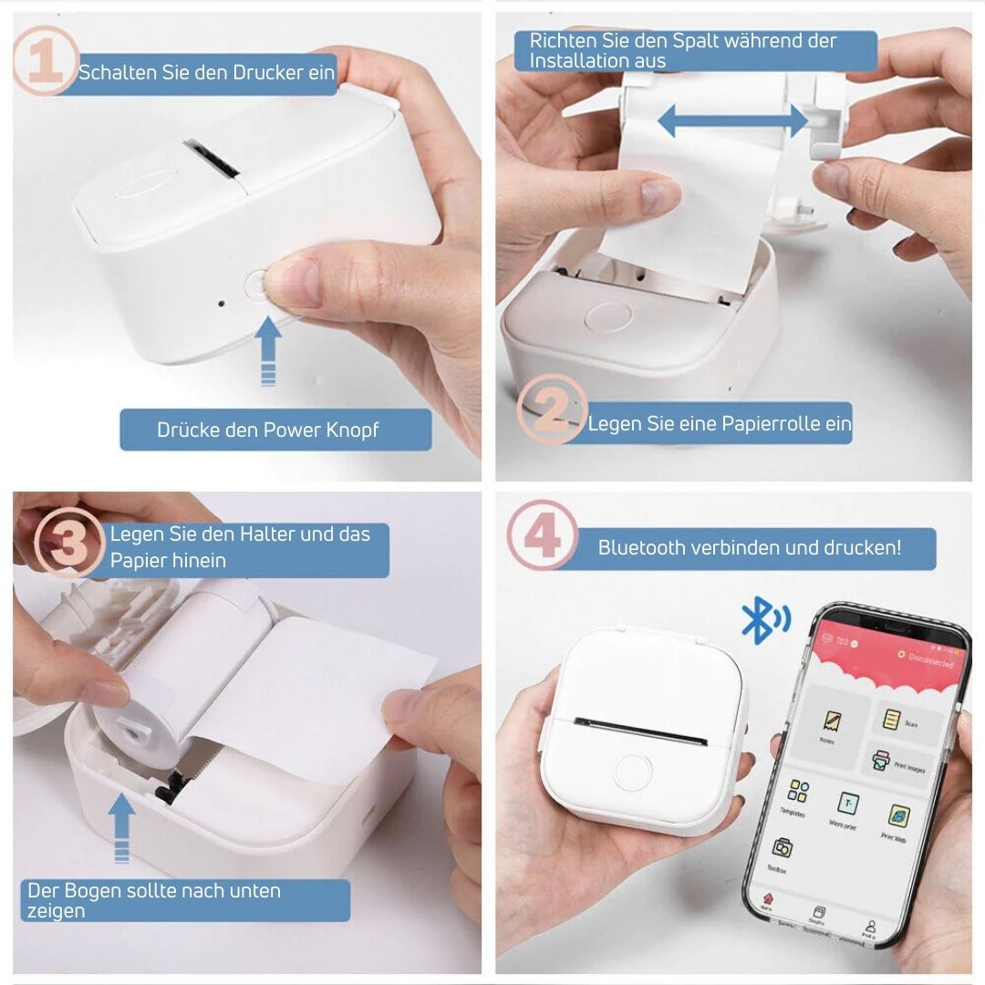 EzPrint™ Tragbarer Thermodrucker