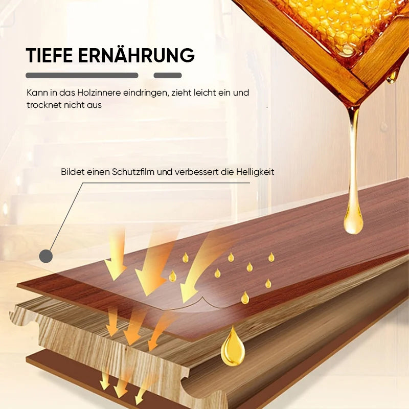 HolzGlanz 120 ML - Bienenwachsspray | 1+1 GRATIS