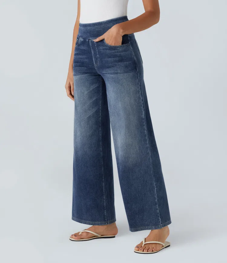 Mel™ - Bequeme Jeans mit hohem Bund