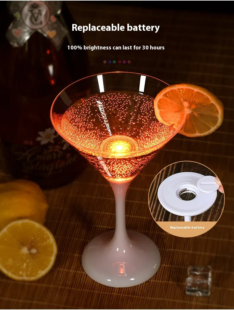 Glowware™ - LED-Licht-Weingläser