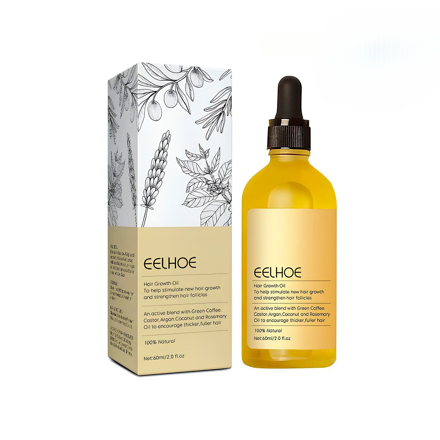 HairGrow™ - Vogany Natürliches Haarwuchsöl (50% RABATT)