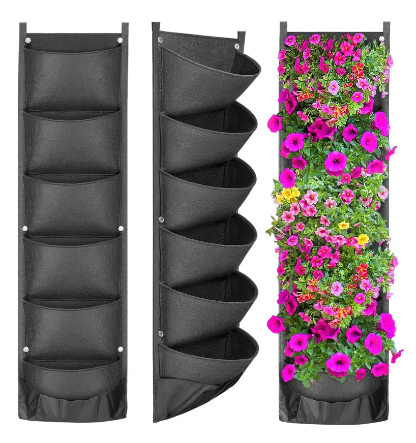 WallNest - Vertikal hängende Gartenpflanze