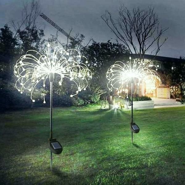 1+1 Graits - Solar Feuerwerk Lichterkette