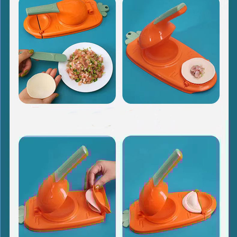 Dumpling-Teigschneider & Form-Set – Perfekte Teigtaschen in Sekunden