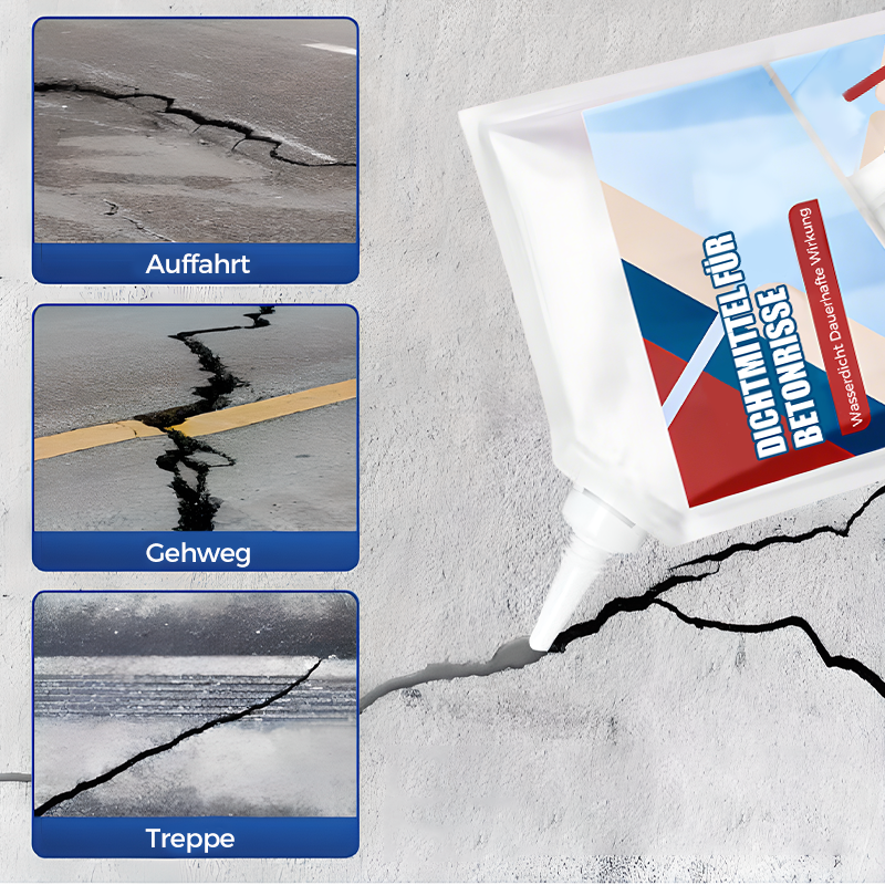 1+1 Gratis | DeepSeal™ Hochleistungsfähiger Klebstoff zur Reparatur von Betonrissen