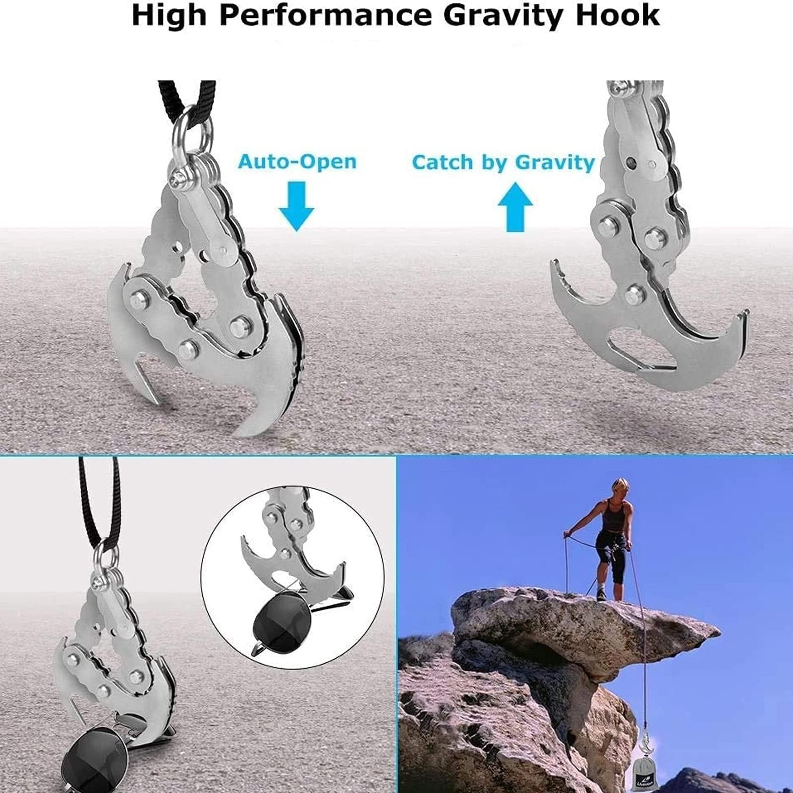Hookster™ - Multifunktionaler Edelstahlhaken