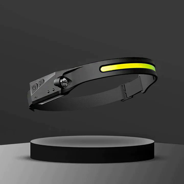 LumaWave™ Sensor Stirnlampe – Freihändige Beleuchtung, die jeden Schritt unterstützt