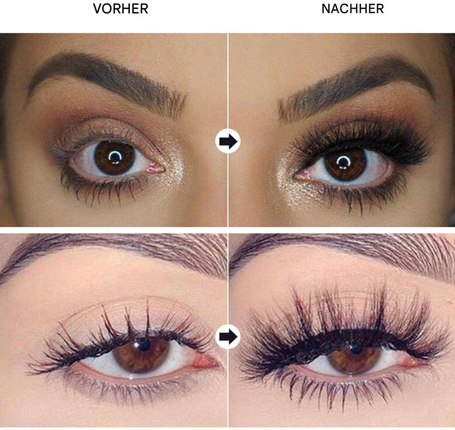 1+1 Gratis | Geheime Wimpernverlängerung™ Genießen Sie mit dieser Mascara den ganzen Tag lang klumpenfreie und wischfeste Wimpern