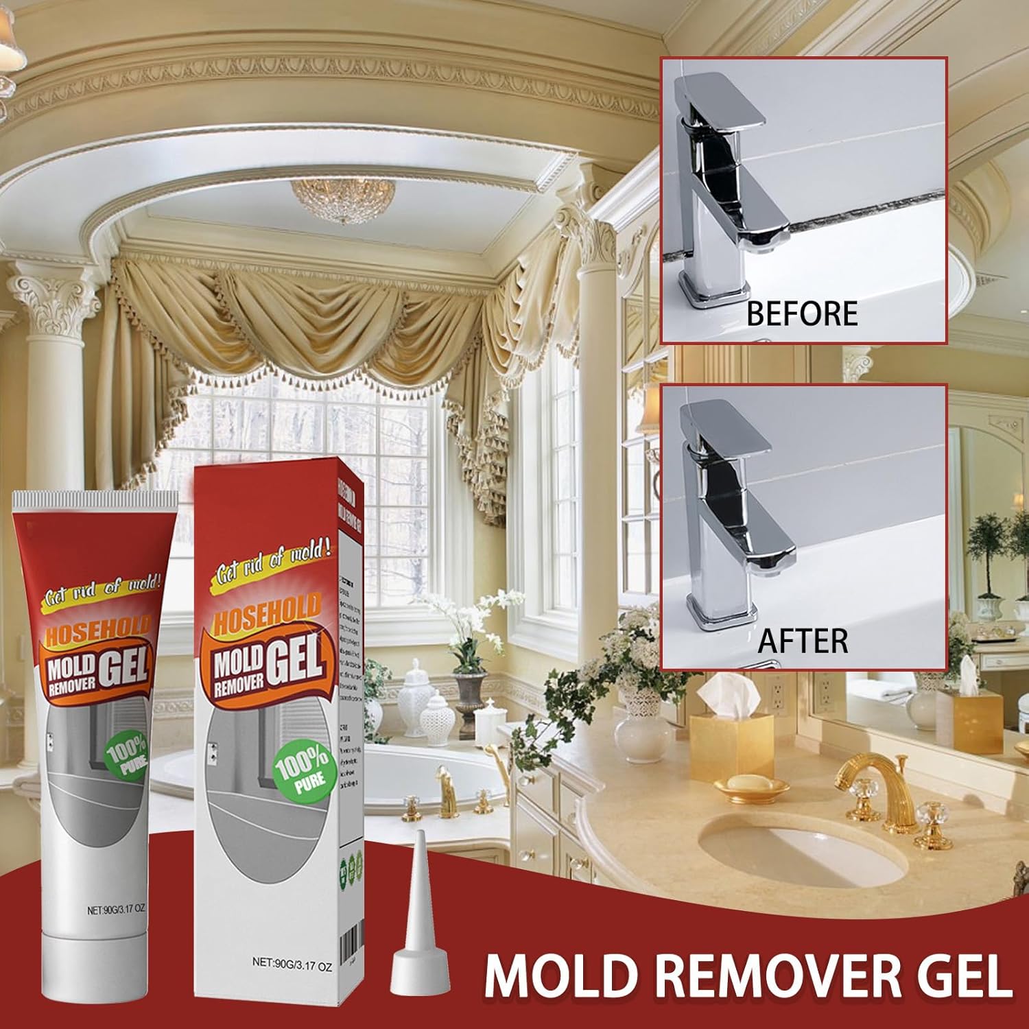 1+1 Gratis | MoldRemove™ Ein saubereres, sichereres und schimmelfreies Zuhause in nur wenigen Stunden