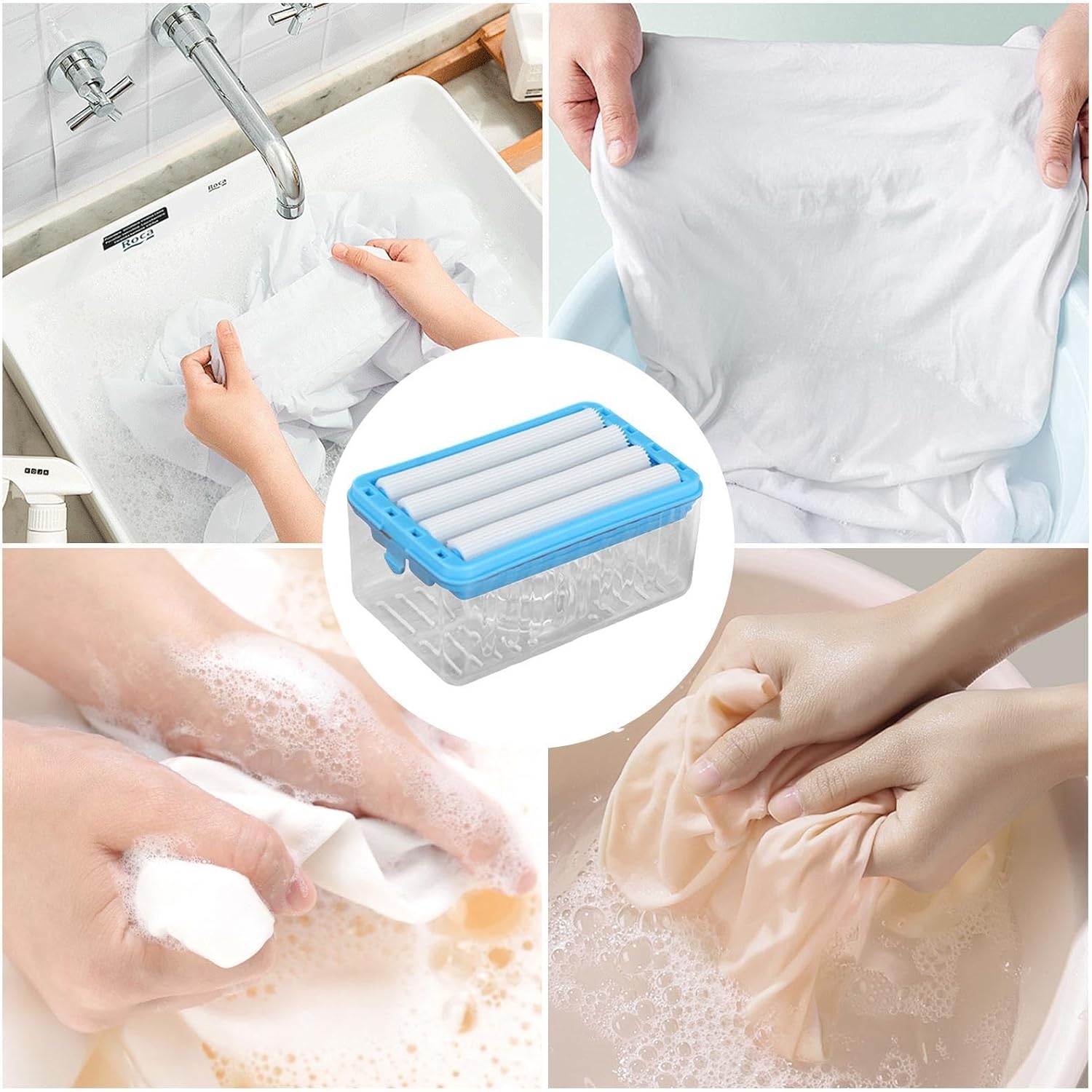 1+1 GRATIS | Sanfter Seifenhalter zum Händewaschen – Schont Stoffe & Hände
