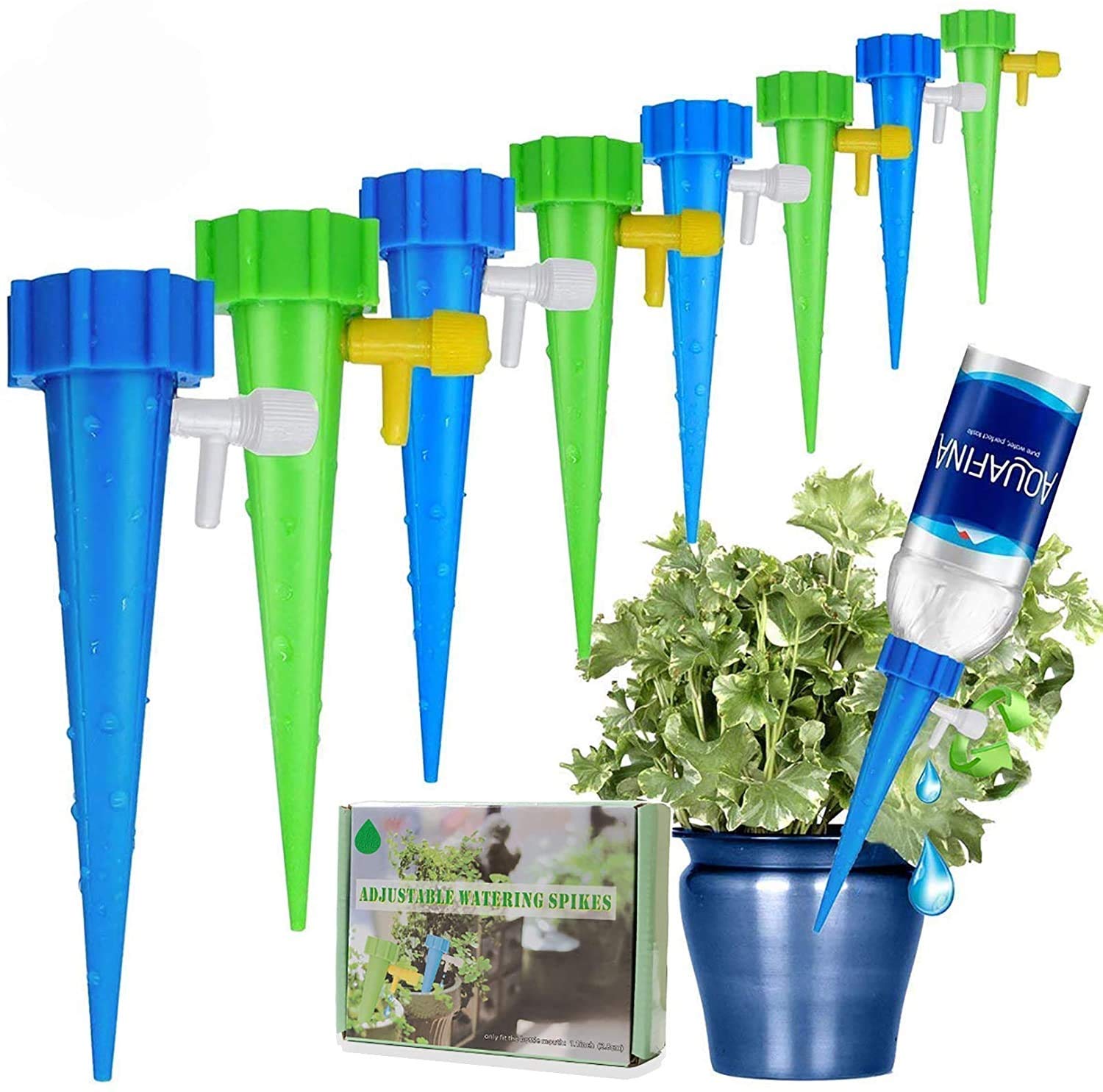 10+5 GRATIS | Automatisches Bewässerungssystem – Versorgt Pflanzen wochenlang mit Wasser