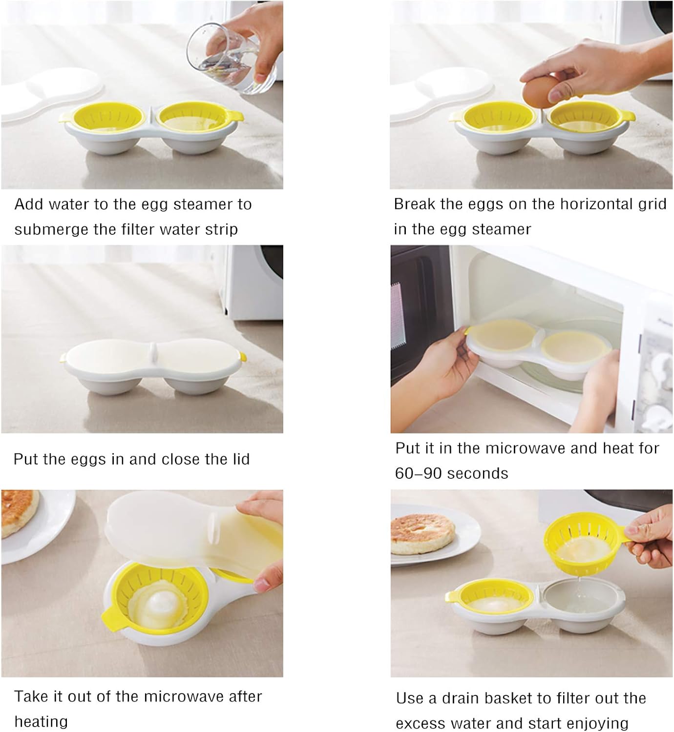 Eggora™ | Eierzubereitung ohne Sauerei