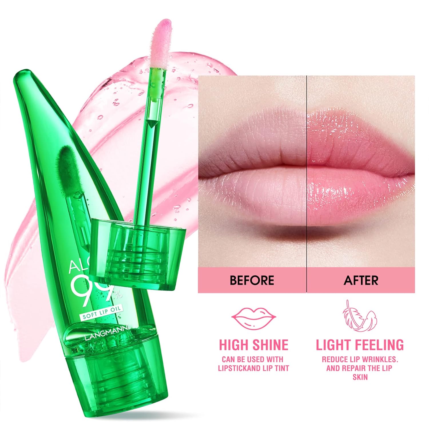 1+1 Gratis | Aloette™ - Aloe-Lippenöl