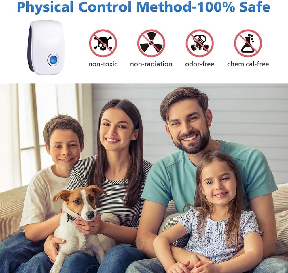 PestShield Ultraschall Schädlingsbekämpfer | Sicher & Umweltfreundlich | 1+1 Gratis | Für Haus & Haustiere