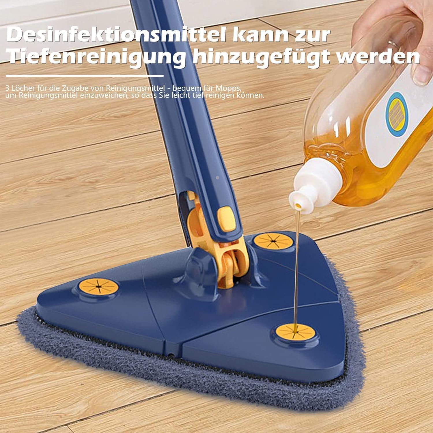 360° Rotationswischer | +3 GRATIS Wischbezüge