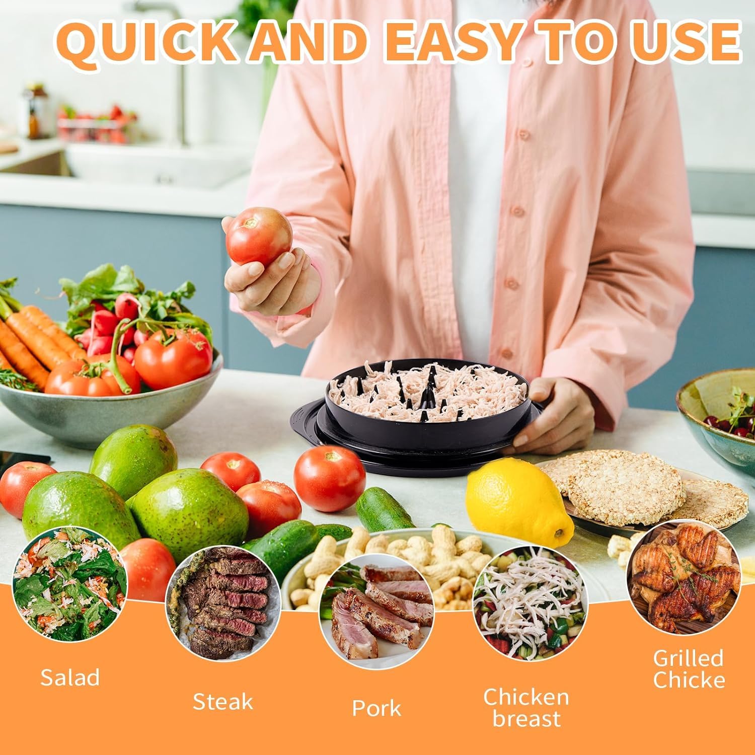 ShredMaster™ - Fleischzerkleinerer-Werkzeug Twist