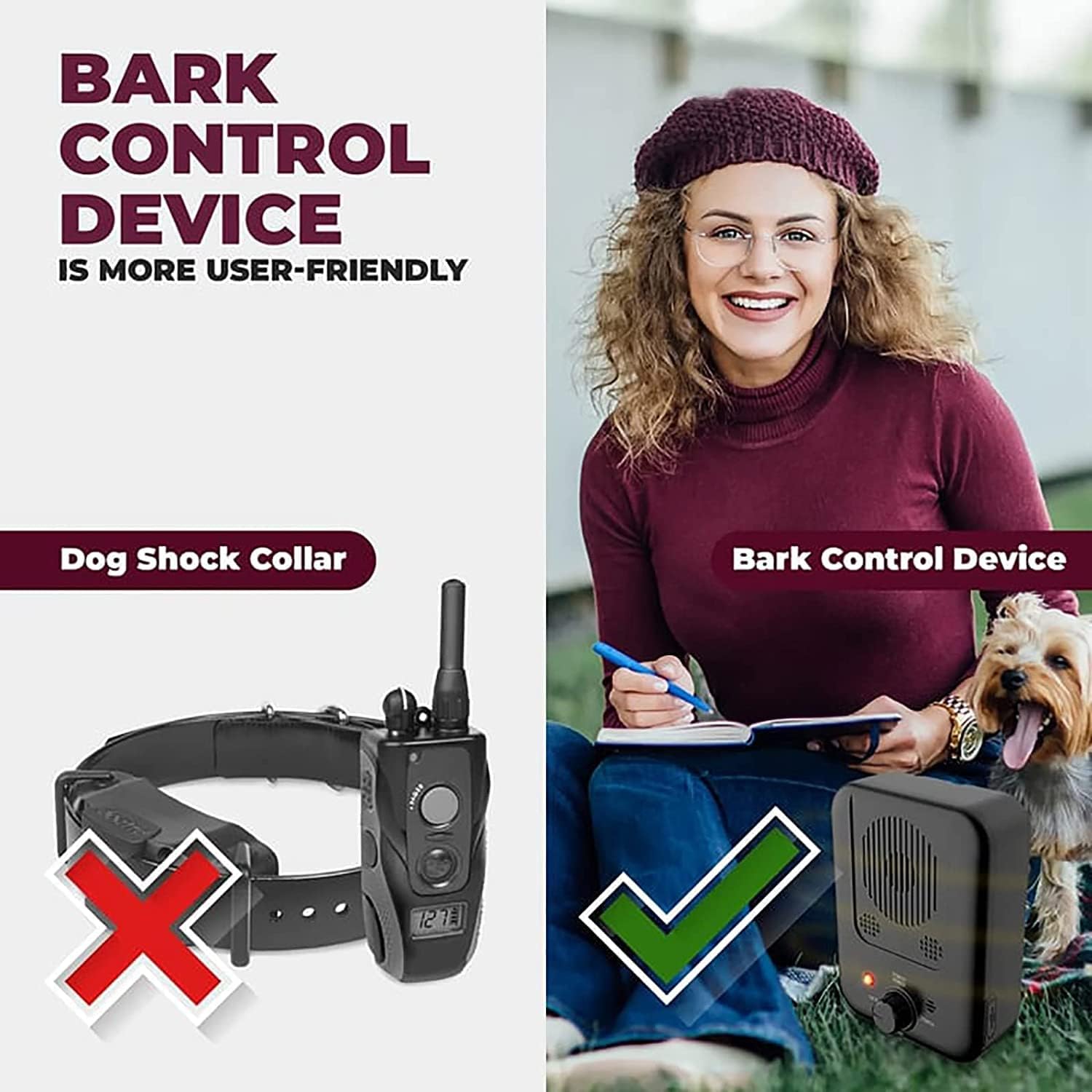 BarkBuddy™ - Anti-Bell-Gerät, das Ihrem Hund beibringt, nicht zu bellen!