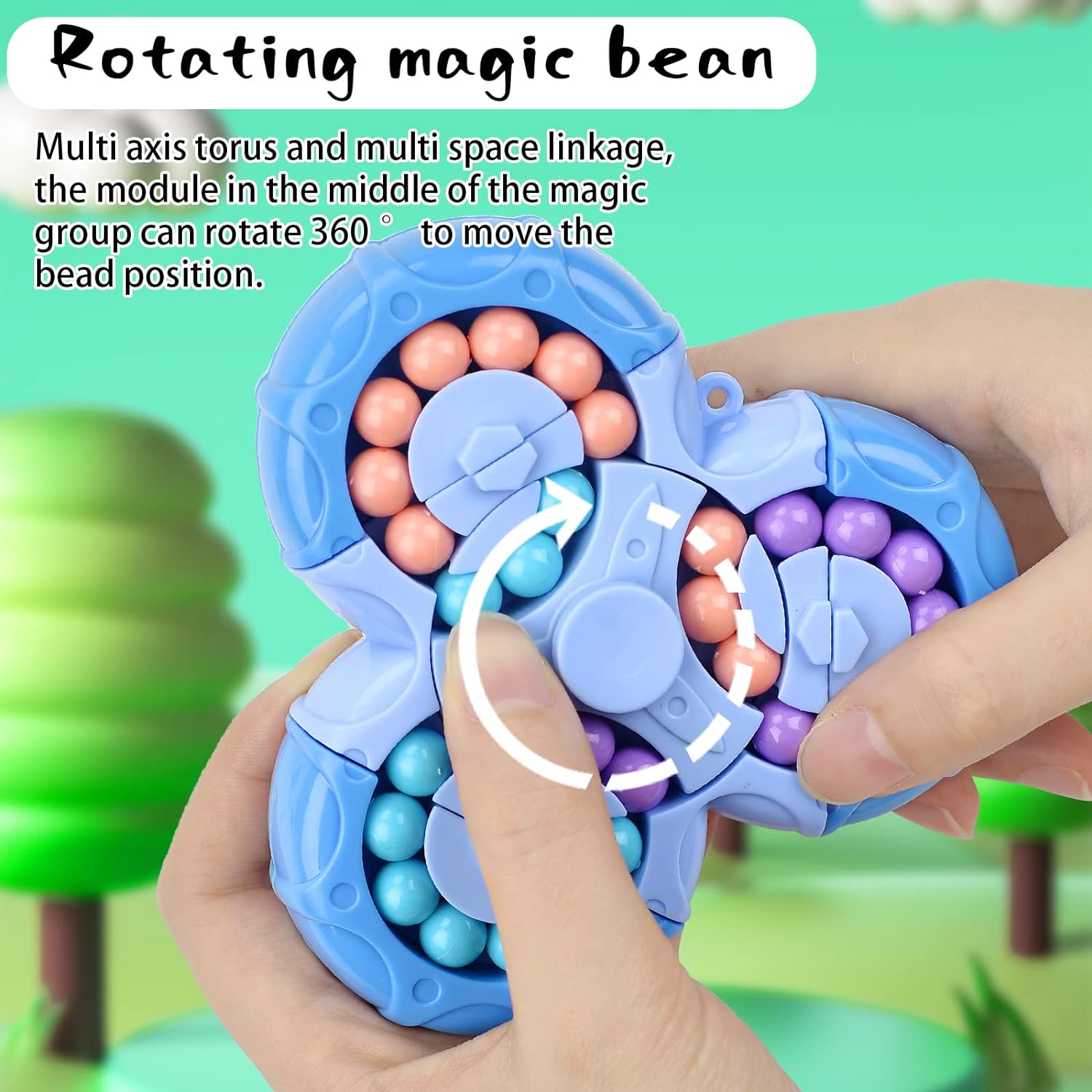 Magic Bean Gyro™ - 2-in-1 Rubik's Würfel