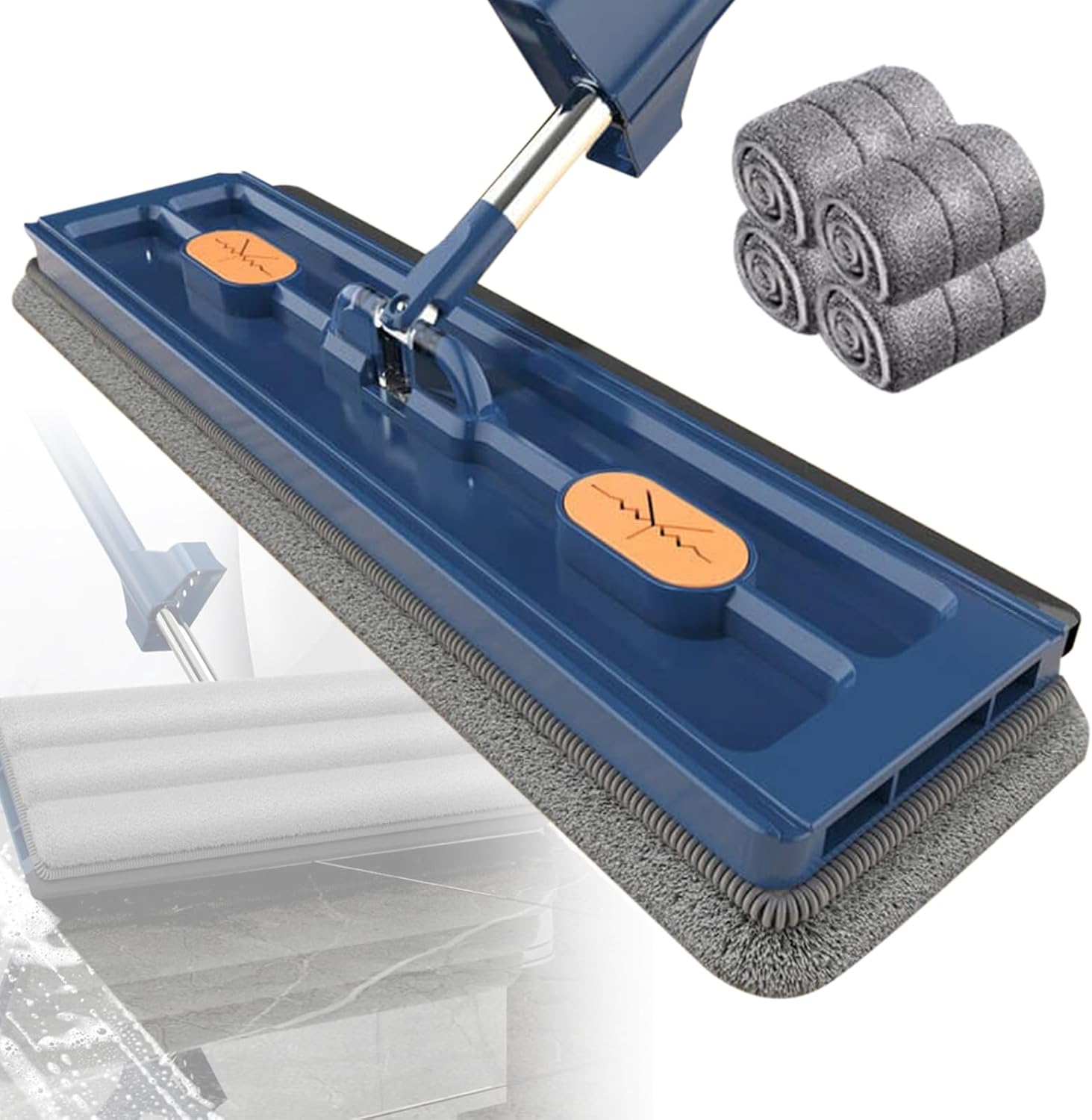 WischMop™ - 360° frei drehbarer Moppkopf