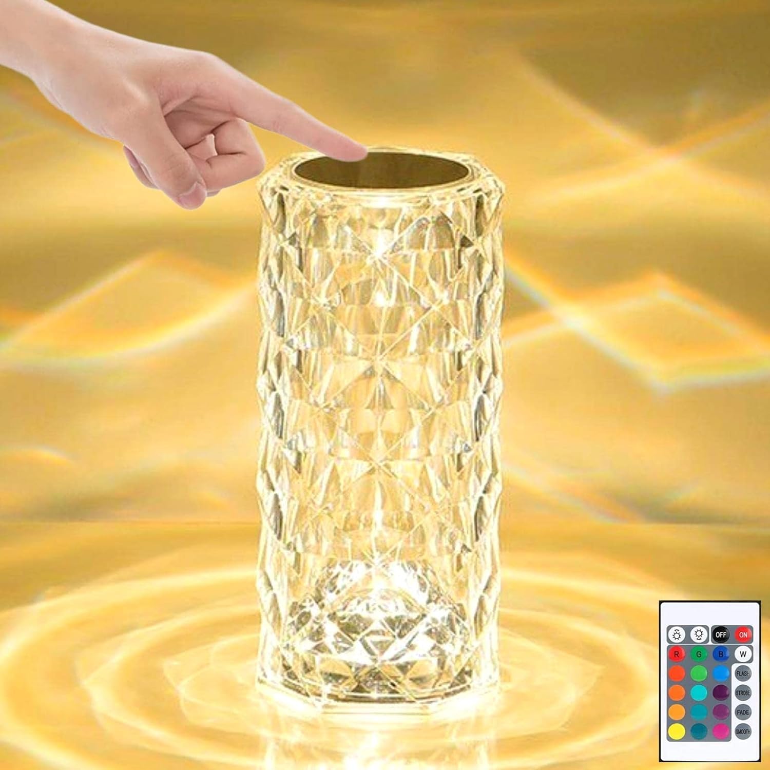GlowRays™ | 16 atemberaubende Farben für ein strahlendes, durch Berührung aktivierbares Glühen
