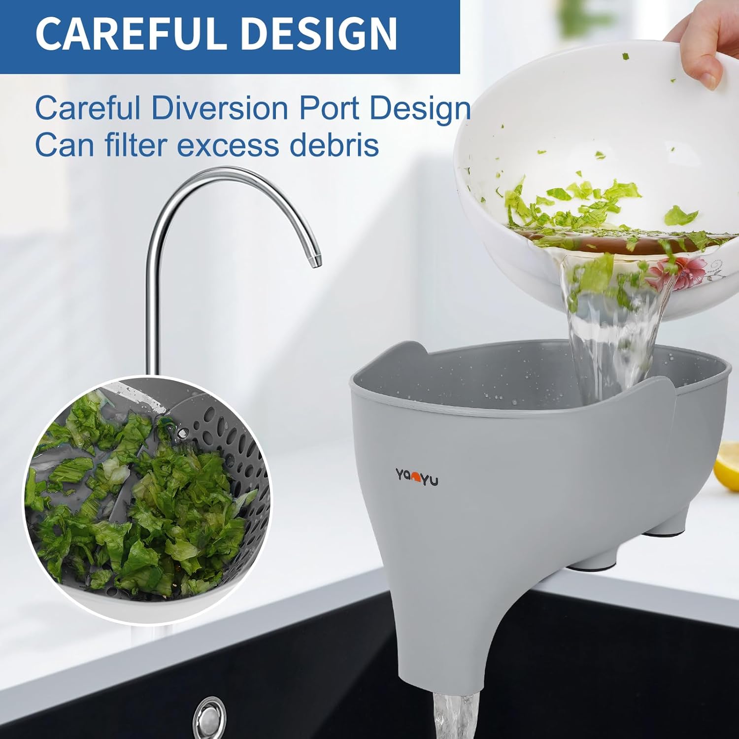 50% RABATT | EasyDrain™ | Erreichen Sie eine saubere und hygienische Küche!