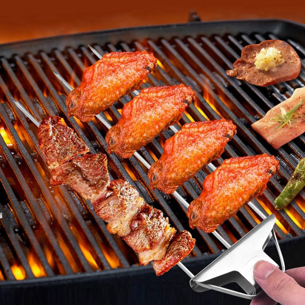 1+1 Gratis | GrillTwist™ | Perfekt gegrillte Spieße in Sekundenschnelle