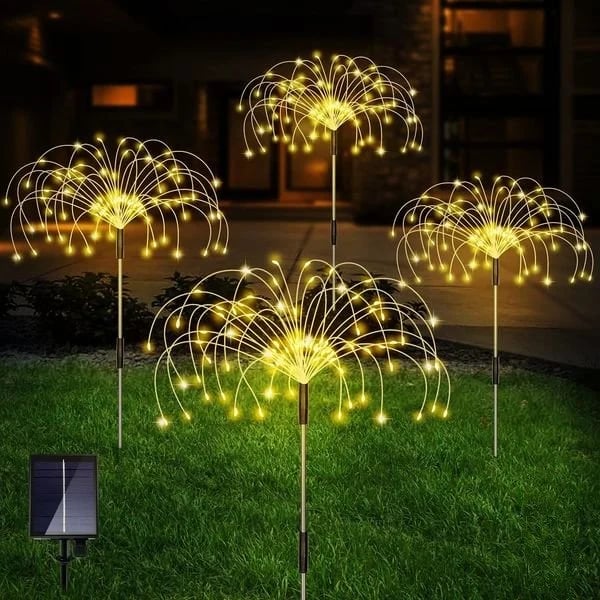 1+1 Graits - Solar Feuerwerk Lichterkette
