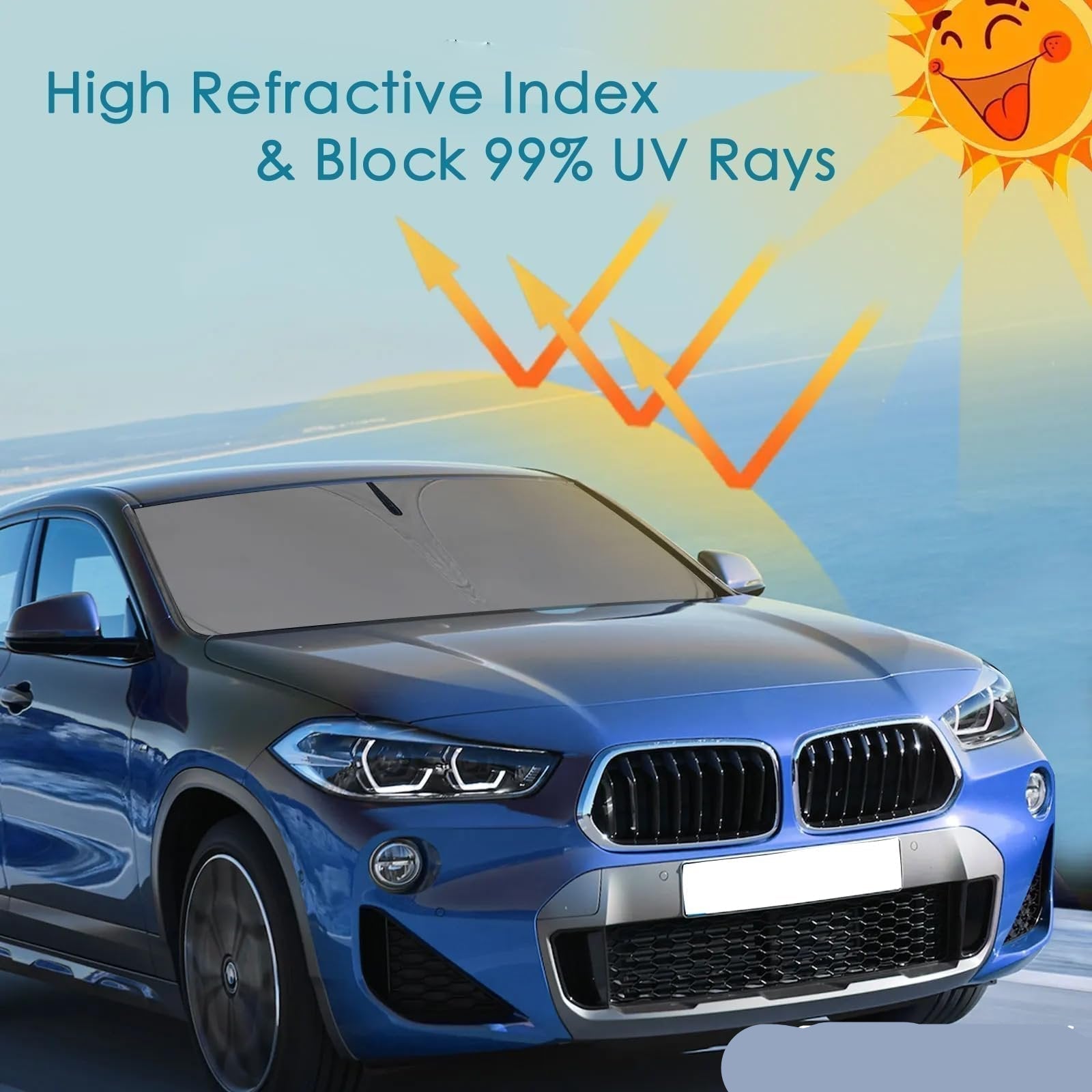 Maßgeschneiderter und effektiver Hitzeschutz-Sonnenschutz fürs Auto