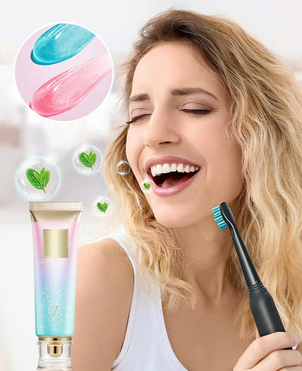 1+1 GRATIS | Advanced Whitening Zahnpasta™ Geben Sie Ihrem Lächeln seinen natürlichen Glanz zurück