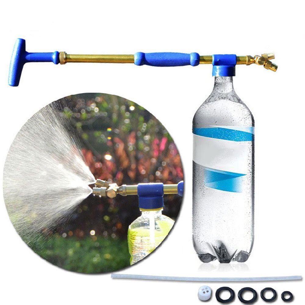 Garten-Sprühaufsatz™ – Macht schmutzige Gartenarbeit überflüssig, da für jede Flasche der perfekte Sprühaufsatz vorhanden ist