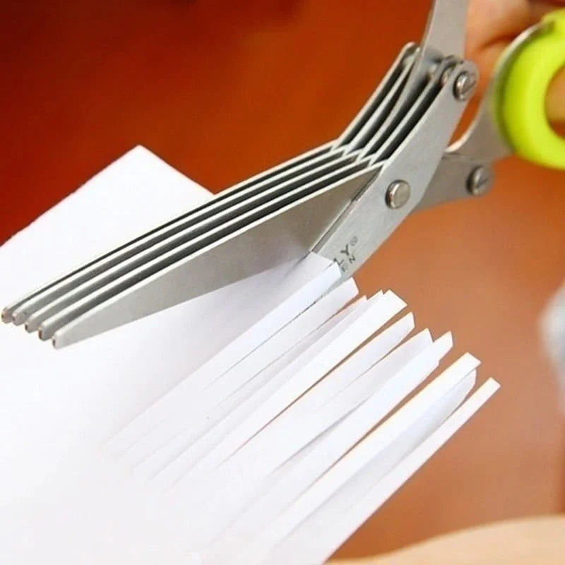 VegScissor™ - 5-Klingen-Küchen-Salatschere (50% RABATT)