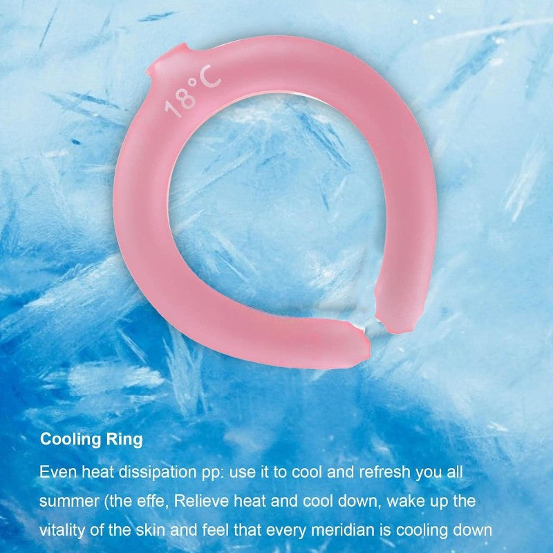 Kühlring, um im Sommer cool zu bleiben