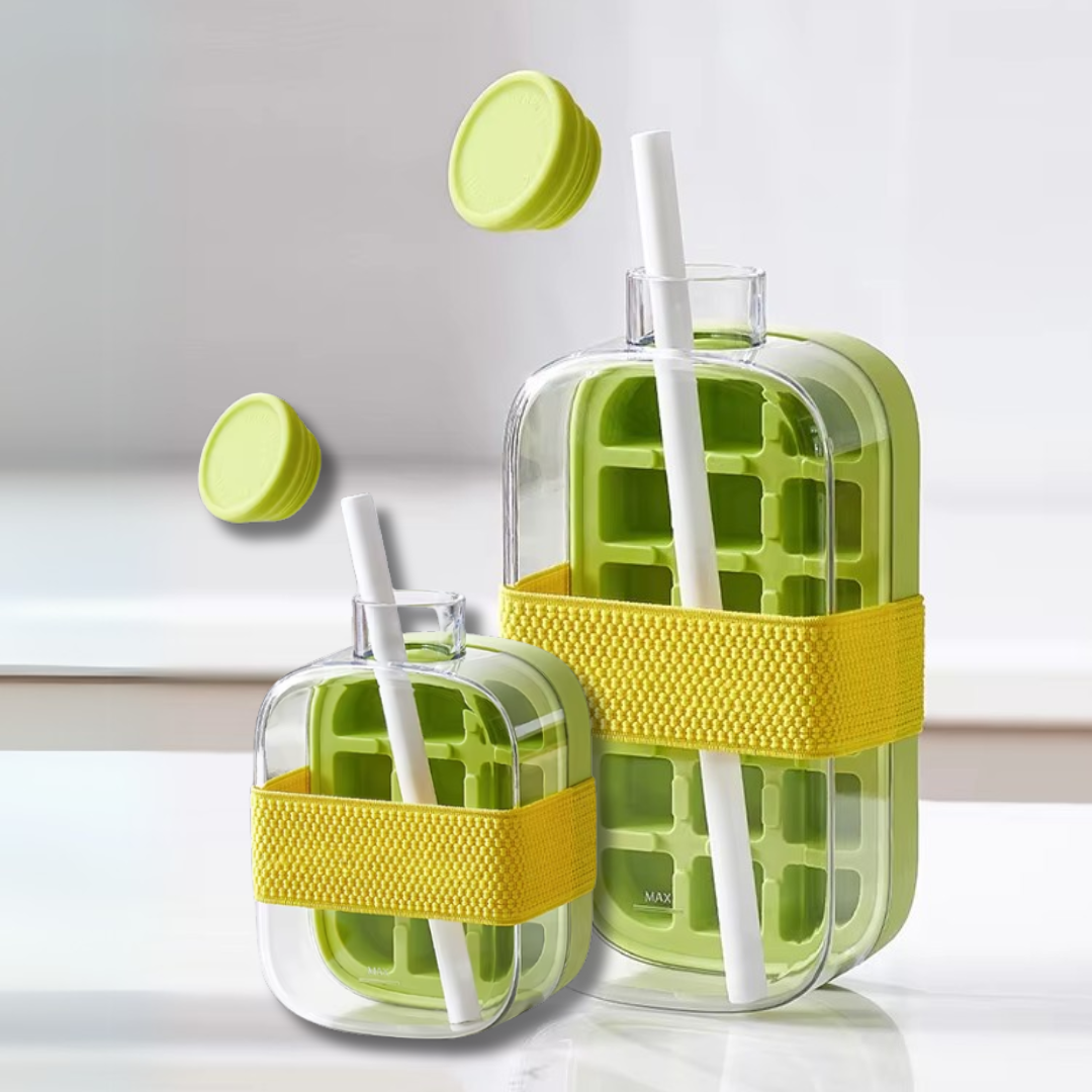 IceCube™ - 2-in-1 Eisschale & Flasche
