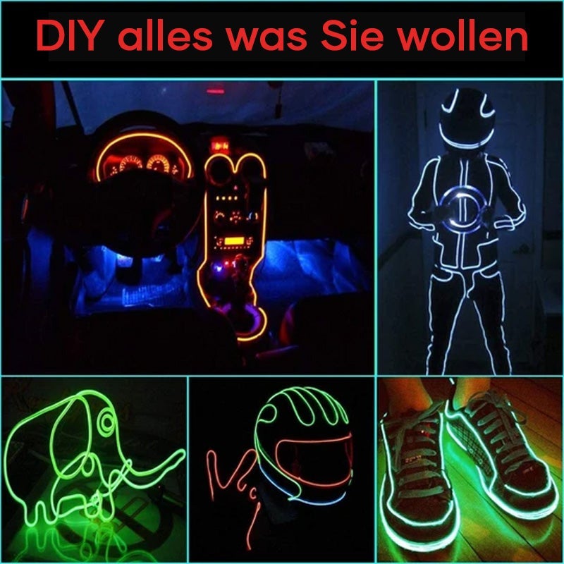 Atmosphärenlicht™ - 4-in-1 LED Atmosphärenlicht für Autos