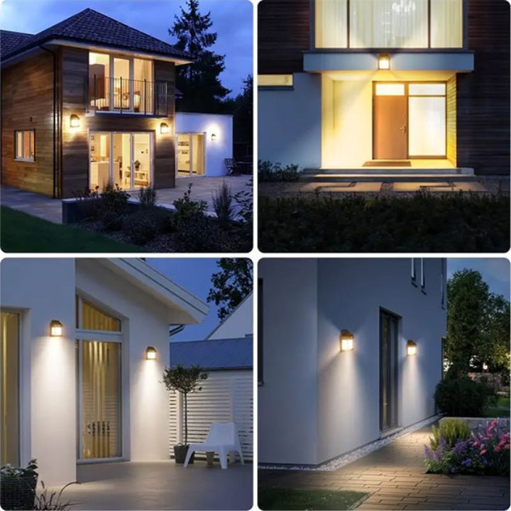 1+1 Gratis | Solar-außenwandlampe mit sensor