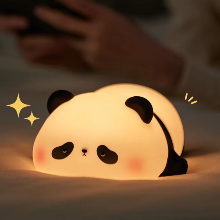 Panda Nachtlicht – Weiches, wiederaufladbares und vielseitiges