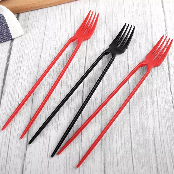 5+5 Gratis | Gabel & Essstäbchen in Einem