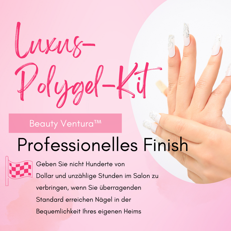 PolynailGelkit™ - Bauen Sie Ihre Nagelverlängerung schnell und einfach in Ihrem Zuhause!