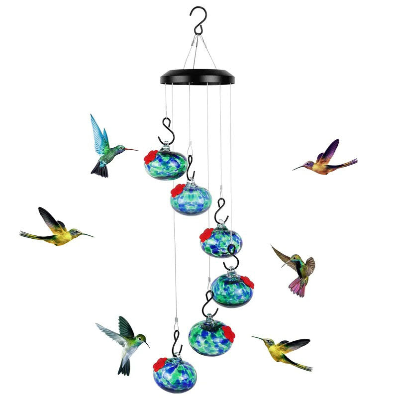 ChimeFeeder™ - Charmante Windspiele Kolibri-Futterspender