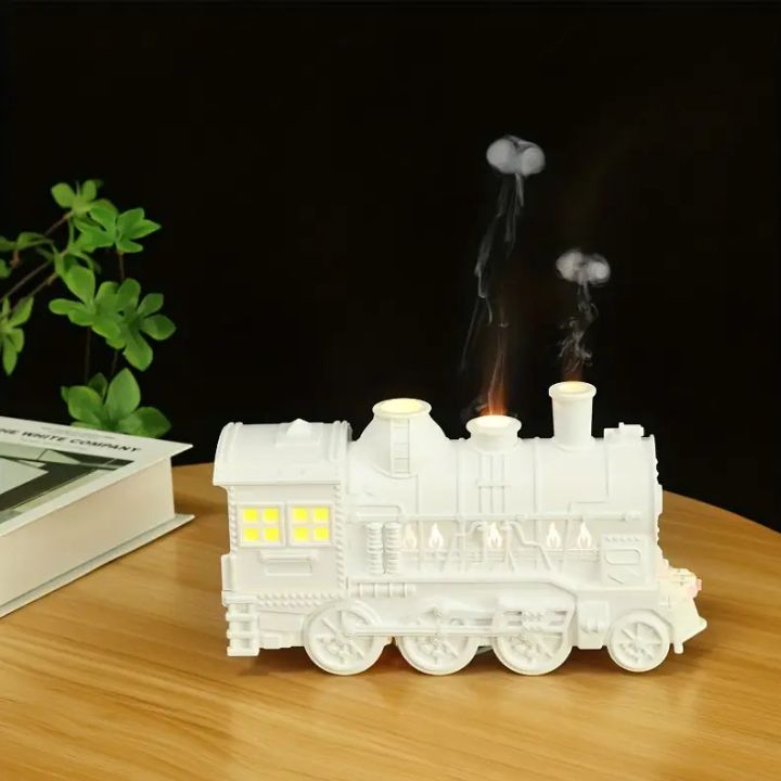 USB-Ätherisches Öl Diffusor im Zug-Design mit Nachtlicht