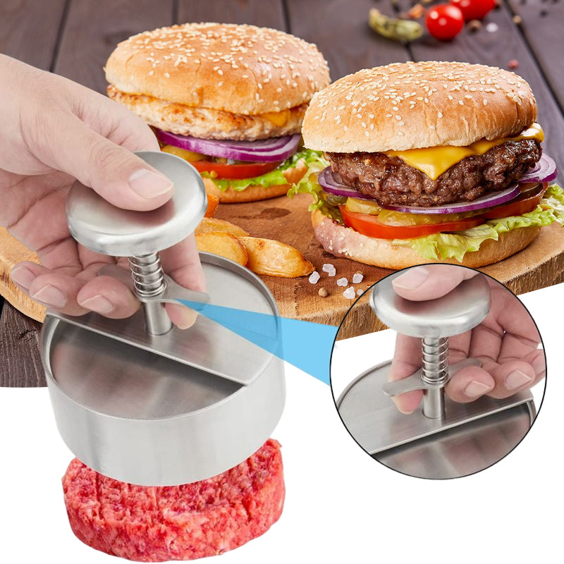 GrillMasterPro™ – Perfekt geformte, saftige Burger schnell und unkompliziert zubereiten