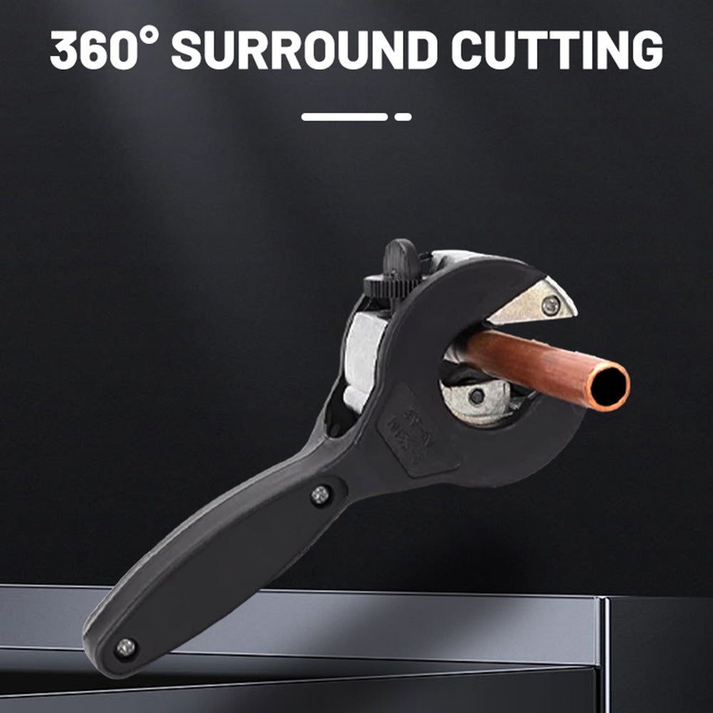 EliteCut™ Ratschen-Rohrschneider – Meistere enge Räume mit mühelosen, perfekten Schnitten bei jedem Mal